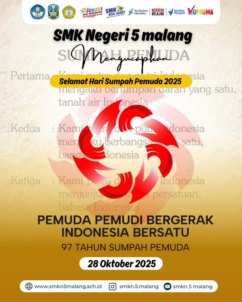 Selamat Hari Sumpah Pemuda 2025