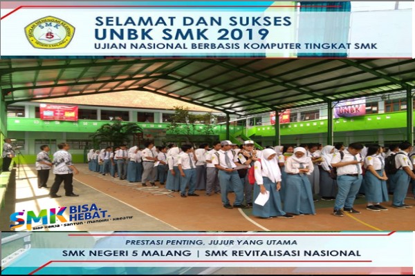 Selamat menempuh UNBK (ujian nasional berbasis komputer)